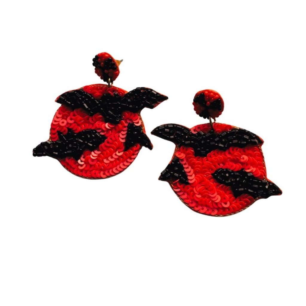 Halloween Bat Earrings Viola Nwt